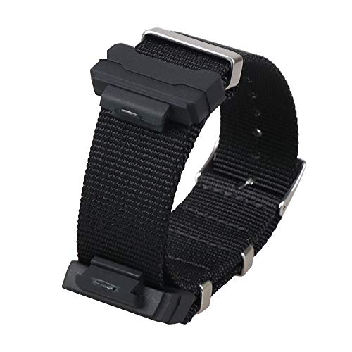 Shieranlee 16mm Nato Armband Kompatibel mit Casio G-Shock GA-110 GA-100 GD-100 Men Sports Waterproof Replacement Bracelet Band Strap von Casio