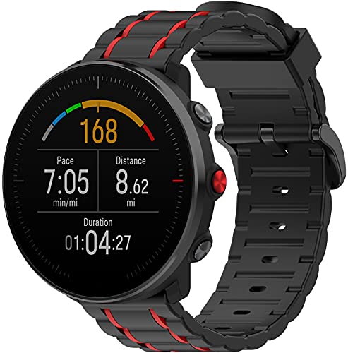 Shieranlee 22mm Kompatibel für Polar grit x Armband,Silikon Uhrenarmbander für Vantage M/M2,Letsfit IW2/Popglory Armband/Blackview BV-X1/BV-SW01/UMIDIGI Uwatch 3S/AGPTEK Armband/COROS Armband Shieranlee 22mm Kompatibel für Polar grit x Armband,Silikon Uhrenarmbander für Vantage M/M2,Letsfit IW2/Popglory Armband/Blackview BV-X1/BV-SW01/UMIDIGI Uwatch 3S/AGPTEK Armband/COROS Armband von Shieranlee