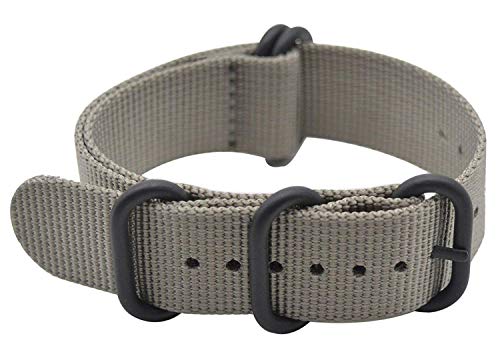 Shieranlee 24mm NATO Strap with Schwarz Schwere Schnalle Nylon NATO Uhrarmband for Spartan Sport Wrist HR Baro/Suunto D5/ Suunto 9 Baro/Suunto Traverse and Any Watches with 24mm Lug Shieranlee 24mm NATO Strap with Schwarz Schwere Schnalle Nylon NATO Uhrarmband for Spartan Sport Wrist HR Baro/Suunto D5/ Suunto 9 Baro/Suunto Traverse and Any Watches with 24mm Lug von Shieranlee