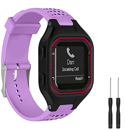Shieranlee Armband Compatible with Forerunner 25 Small GPS Running Smart Watch,Sport Band Silikon Ersatzzubehör Armbänder Kompatibel für Forerunner 25 Small GPS Fitness Tracker with Adapter Tools Shieranlee Armband Compatible with Forerunner 25 Small GPS Running Smart Watch,Sport Band Silikon Ersatzzubehör Armbänder Kompatibel für Forerunner 25 Small GPS Fitness Tracker with Adapter Tools von Shieranlee