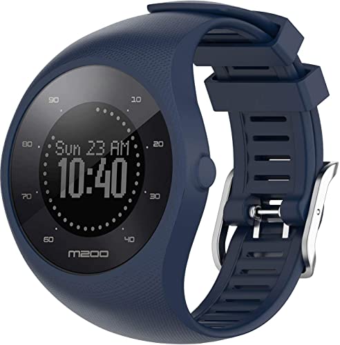 Shieranlee Armband für Polar M200 Armband-Ersatz Silikon Band Uhrenarmband Gummi Sportarmband - GPS Smart Watch Zubehör von Shieranlee