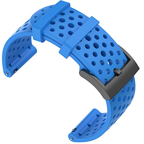 Shieranlee Armband für Suunto 9 Spartan/Suunto 7 Strap, 24MM Ersatz Silikon Uhrband Sport Uhrenarmbänder für Suunto 9/Suunto D5/Suunto Spartan Sport Wrist HR/Suunto 9 Titanium Shieranlee Armband für Suunto 9 Spartan/Suunto 7 Strap, 24MM Ersatz Silikon Uhrband Sport Uhrenarmbänder für Suunto 9/Suunto D5/Suunto Spartan Sport Wrist HR/Suunto 9 Titanium von SUUNTO