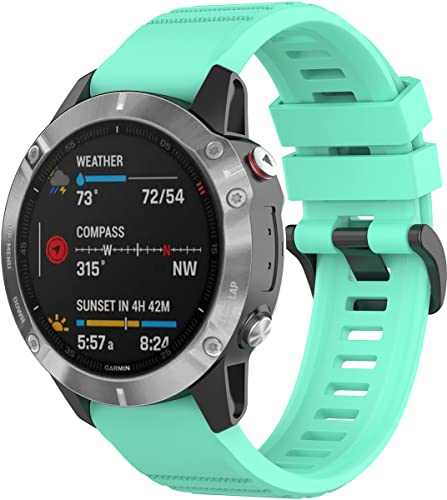Shieranlee Fenix 7 Armband,22mm Breite Silikon Quick-Fit Uhrenarmband für Garmin Fenix 5/Fenix 5 Plus/Forerunner 935/Fenix 6/Fenix 6 Pro/Fenix 7/Fenix 7 Solar/Fenix 7 Sapphire Solar Shieranlee Fenix 7 Armband,22mm Breite Silikon Quick-Fit Uhrenarmband für Garmin Fenix 5/Fenix 5 Plus/Forerunner 935/Fenix 6/Fenix 6 Pro/Fenix 7/Fenix 7 Solar/Fenix 7 Sapphire Solar von Shieranlee