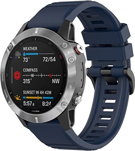 Shieranlee Fenix 7 Armband,22mm Breite Silikon Quick-Fit Uhrenarmband für Garmin Fenix 5/Fenix 5 Plus/Forerunner 935/Fenix 6/Fenix 6 Pro/Fenix 7/Fenix 7 Solar/Fenix 7 Sapphire Solar Shieranlee Fenix 7 Armband,22mm Breite Silikon Quick-Fit Uhrenarmband für Garmin Fenix 5/Fenix 5 Plus/Forerunner 935/Fenix 6/Fenix 6 Pro/Fenix 7/Fenix 7 Solar/Fenix 7 Sapphire Solar von Shieranlee