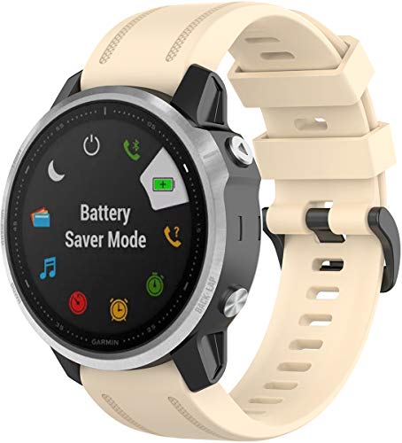 Shieranlee Fenix 7s Armband,20mm Breite Silikon Quick-Fit Uhrenarmband für Garmin Fenix 7S/Fenix 5S Plus/Fenix 6S Pro/Fenix 7S/Fenix 7S Solar/Fenix 7S Sapphire Solar Shieranlee Fenix 7s Armband,20mm Breite Silikon Quick-Fit Uhrenarmband für Garmin Fenix 7S/Fenix 5S Plus/Fenix 6S Pro/Fenix 7S/Fenix 7S Solar/Fenix 7S Sapphire Solar von Shieranlee