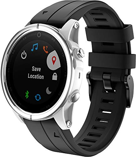 Shieranlee Fenix 7s Armband,20mm Breite Silikon Quick-Fit Uhrenarmband für Garmin Fenix 7S/Fenix 5S Plus/Fenix 6S Pro/Fenix 7S/Fenix 7S Solar/Fenix 7S Sapphire Solar Shieranlee Fenix 7s Armband,20mm Breite Silikon Quick-Fit Uhrenarmband für Garmin Fenix 7S/Fenix 5S Plus/Fenix 6S Pro/Fenix 7S/Fenix 7S Solar/Fenix 7S Sapphire Solar von Shieranlee