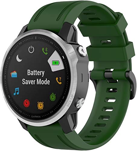 Shieranlee Fenix 7s Armband,20mm Breite Silikon Quick-Fit Uhrenarmband für Garmin Fenix 7S/Fenix 5S Plus/Fenix 6S Pro/Fenix 7S/Fenix 7S Solar/Fenix 7S Sapphire Solar Shieranlee Fenix 7s Armband,20mm Breite Silikon Quick-Fit Uhrenarmband für Garmin Fenix 7S/Fenix 5S Plus/Fenix 6S Pro/Fenix 7S/Fenix 7S Solar/Fenix 7S Sapphire Solar von Shieranlee