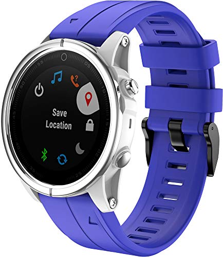 Shieranlee Fenix 7s Armband,20mm Breite Silikon Quick-Fit Uhrenarmband für Garmin Fenix 7S/Fenix 5S Plus/Fenix 6S Pro/Fenix 7S/Fenix 7S Solar/Fenix 7S Sapphire Solar Shieranlee Fenix 7s Armband,20mm Breite Silikon Quick-Fit Uhrenarmband für Garmin Fenix 7S/Fenix 5S Plus/Fenix 6S Pro/Fenix 7S/Fenix 7S Solar/Fenix 7S Sapphire Solar von Shieranlee
