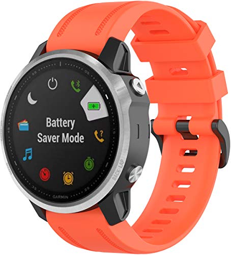 Shieranlee Fenix 7s Armband,20mm Breite Silikon Quick-Fit Uhrenarmband für Garmin Fenix 7S/Fenix 5S Plus/Fenix 6S Pro/Fenix 7S/Fenix 7S Solar/Fenix 7S Sapphire Solar Shieranlee Fenix 7s Armband,20mm Breite Silikon Quick-Fit Uhrenarmband für Garmin Fenix 7S/Fenix 5S Plus/Fenix 6S Pro/Fenix 7S/Fenix 7S Solar/Fenix 7S Sapphire Solar von Shieranlee