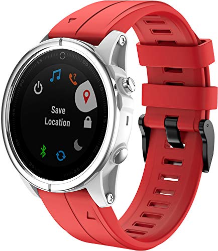 Shieranlee Fenix 7s Armband,20mm Breite Silikon Quick-Fit Uhrenarmband für Garmin Fenix 7S/Fenix 5S Plus/Fenix 6S Pro/Fenix 7S/Fenix 7S Solar/Fenix 7S Sapphire Solar Shieranlee Fenix 7s Armband,20mm Breite Silikon Quick-Fit Uhrenarmband für Garmin Fenix 7S/Fenix 5S Plus/Fenix 6S Pro/Fenix 7S/Fenix 7S Solar/Fenix 7S Sapphire Solar von Shieranlee