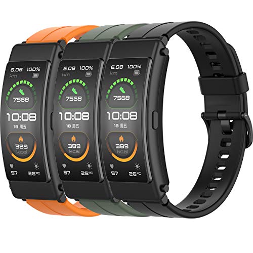 Shieranlee Kompatibel mit HUAWEI Talkband B7 Armband,HUAWEI watch fit mini Armband,16MM SSilikon Quickfit Armbänder Kompatibel mit HUAWEI Talkband B6,B3 Shieranlee Kompatibel mit HUAWEI Talkband B7 Armband,HUAWEI watch fit mini Armband,16MM SSilikon Quickfit Armbänder Kompatibel mit HUAWEI Talkband B6,B3 von Shieranlee