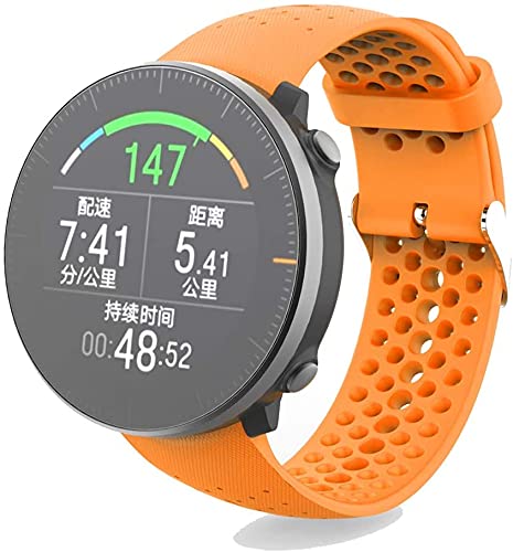 Shieranlee Uhrenarmband Band Silikon verstellbares Ersatzband Armband Kompatibel mit Polar Vantage M Armband Shieranlee Uhrenarmband Band Silikon verstellbares Ersatzband Armband Kompatibel mit Polar Vantage M Armband von Shieranlee