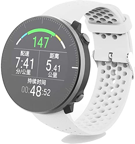 Shieranlee Uhrenarmband Band Silikon verstellbares Ersatzband Armband Kompatibel mit Polar Vantage M Armband Shieranlee Uhrenarmband Band Silikon verstellbares Ersatzband Armband Kompatibel mit Polar Vantage M Armband von Shieranlee