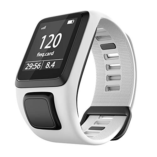 Shieranlee Uhrenarmband kompatibel for Tomtom Watch, Uhrenarmband Silikon Uhrenbänder für Tomtom Runner 2/ Runner 3/ Spark/Golfer 2 Sports GPS Running Smartwatch Shieranlee Uhrenarmband kompatibel for Tomtom Watch, Uhrenarmband Silikon Uhrenbänder für Tomtom Runner 2/ Runner 3/ Spark/Golfer 2 Sports GPS Running Smartwatch von shieranlee
