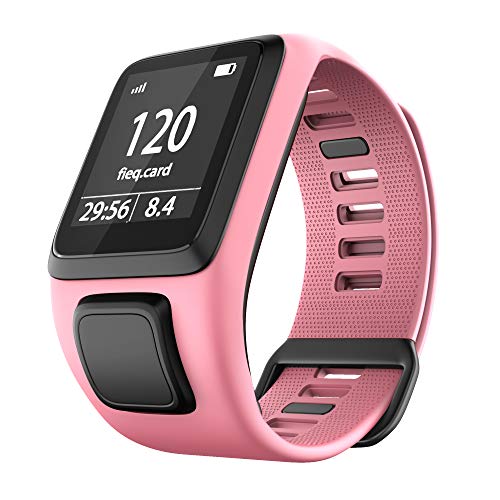 Shieranlee Uhrenarmband kompatibel for Tomtom Watch, Uhrenarmband Silikon Uhrenbänder für Tomtom Runner 2/ Runner 3/ Spark/Golfer 2 Sports GPS Running Smartwatch Shieranlee Uhrenarmband kompatibel for Tomtom Watch, Uhrenarmband Silikon Uhrenbänder für Tomtom Runner 2/ Runner 3/ Spark/Golfer 2 Sports GPS Running Smartwatch von Shieranlee