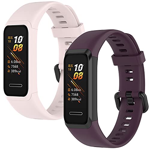 Shieranlee Uhrenarmband kompatibel mit Huawei band 4/honor 5i Activity Tracker - Sport-Uhrenarmband-Armbänder Ersatzarmband für Uhren von Shieranlee