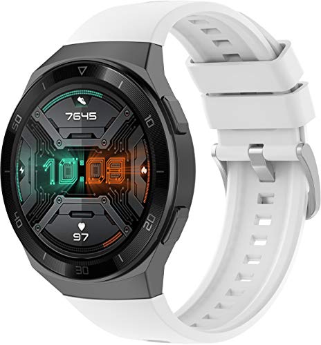 Shieranlee für Huawei Watch GT 2e Armband,Silikon Ersatzarmband Kompatibel mit Huawei Watch GT 2e Shieranlee für Huawei Watch GT 2e Armband,Silikon Ersatzarmband Kompatibel mit Huawei Watch GT 2e von Shieranlee