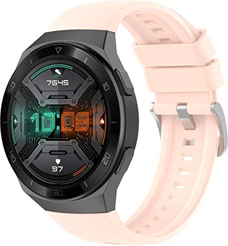 Shieranlee für Huawei Watch GT 2e Armband,Silikon Ersatzarmband Kompatibel mit Huawei Watch GT 2e Shieranlee für Huawei Watch GT 2e Armband,Silikon Ersatzarmband Kompatibel mit Huawei Watch GT 2e von Shieranlee