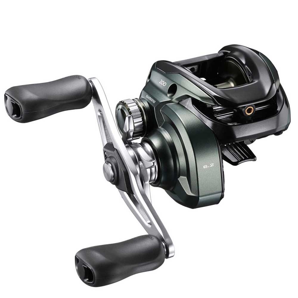 Shimano Fishing Reels Curado M 200 Baitcasting Reel Silber Ratio: 6.2:1 von Shimano Fishing Reels