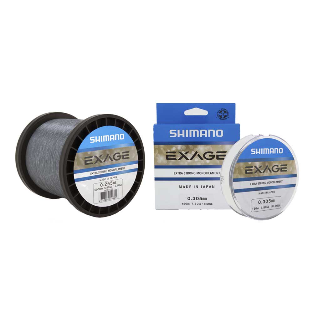 Shimano Fishing Exage Monofilament 5000 M Grau 0.305 mm Shimano Fishing Exage Monofilament 5000 M Grau 0.305 mm von Shimano Fishing