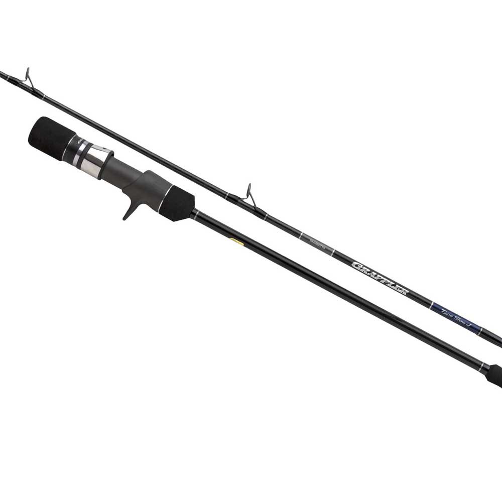 Shimano Fishing Grappler Game Type Slow Baitcasting Rod Schwarz 1.98 m / 160 g von Shimano Fishing