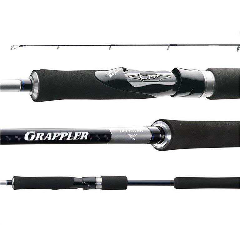 Shimano Fishing Grappler Type Spinning Rod Schwarz 1.83 m / 210 g von Shimano Fishing