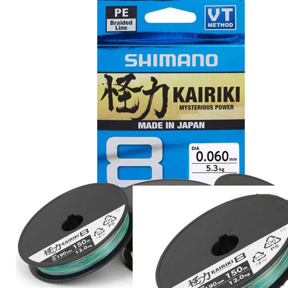 Shimano Fishing Kariki 8 Braided Line 300 M Mehrfarbig 0.215 mm von Shimano Fishing