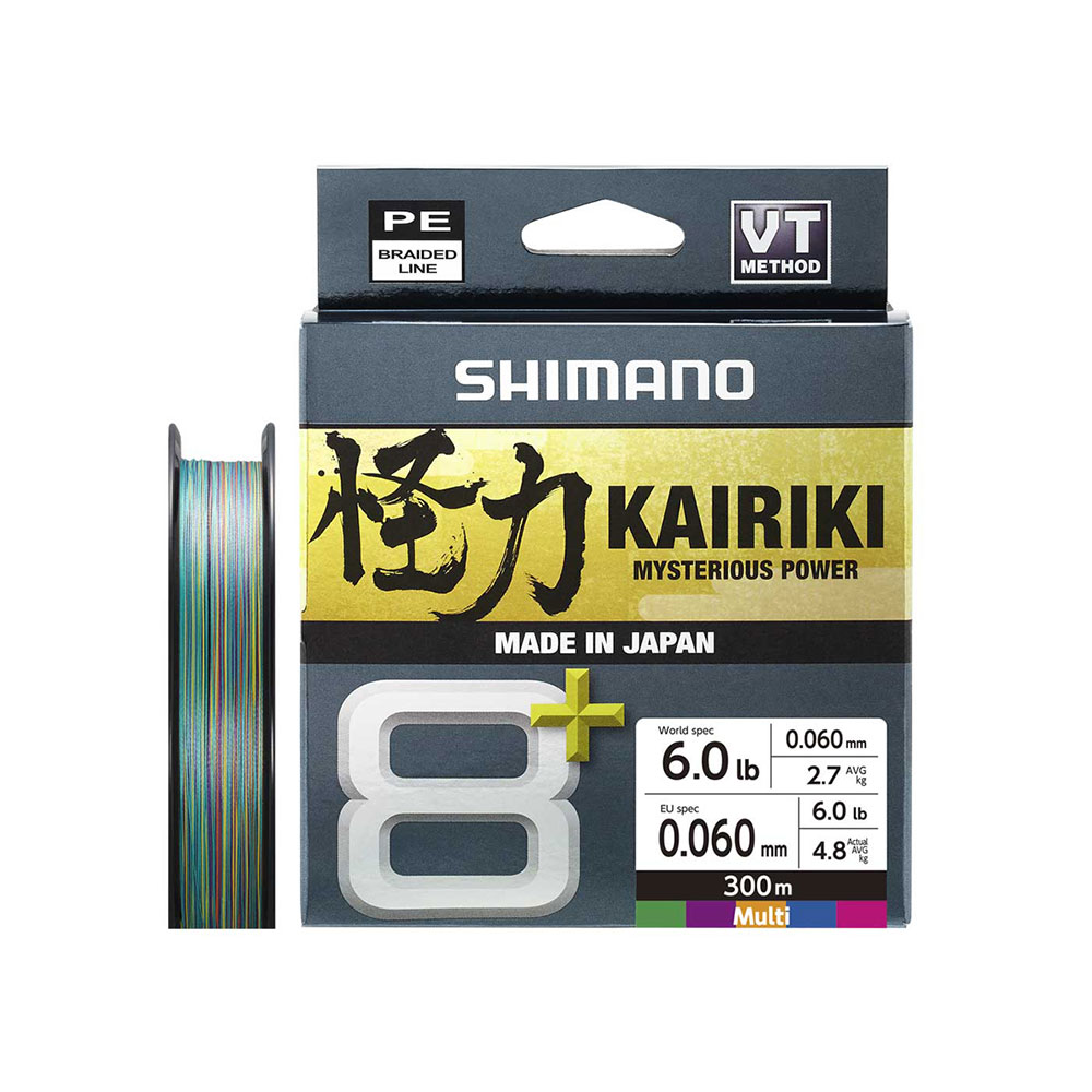 Shimano Fishing Line Kairiki 8+ Braided Line 300 M Durchsichtig 0.190 mm Shimano Fishing Line Kairiki 8+ Braided Line 300 M Durchsichtig 0.190 mm von Shimano Fishing