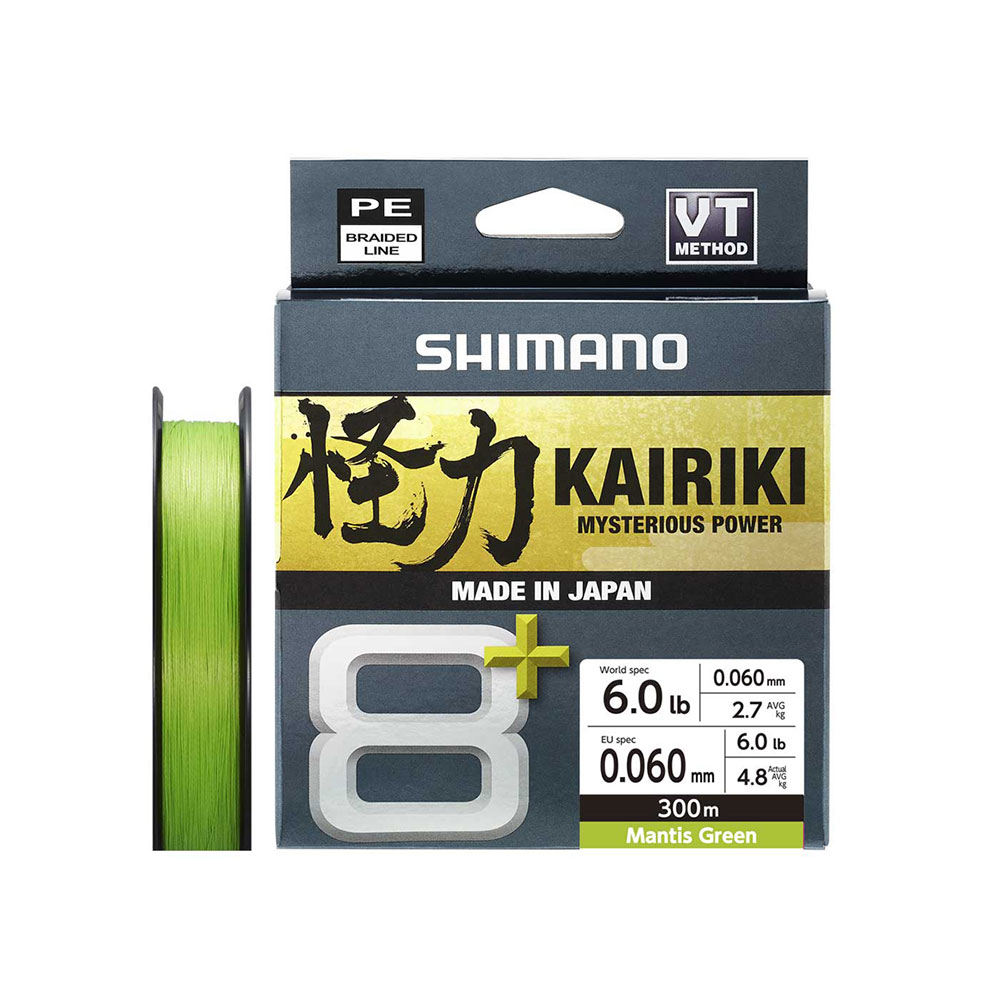 Shimano Fishing Line Kairiki 8+ Braided Line 300 M Durchsichtig 0.190 mm Shimano Fishing Line Kairiki 8+ Braided Line 300 M Durchsichtig 0.190 mm von Shimano Fishing