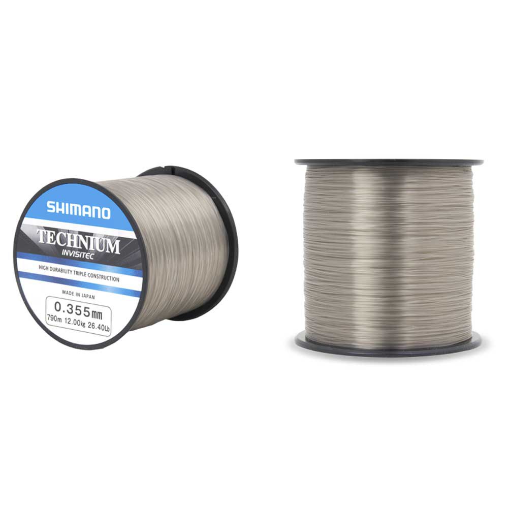 Shimano Fishing Technium Invisitec Monofilament 790 M Grau 0.355 mm von Shimano Fishing