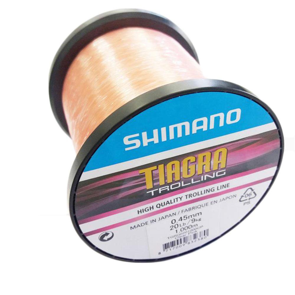 Shimano Fishing Tiagra Trolling Fluorocarbon 1000 M Orange 0.450 mm von Shimano Fishing