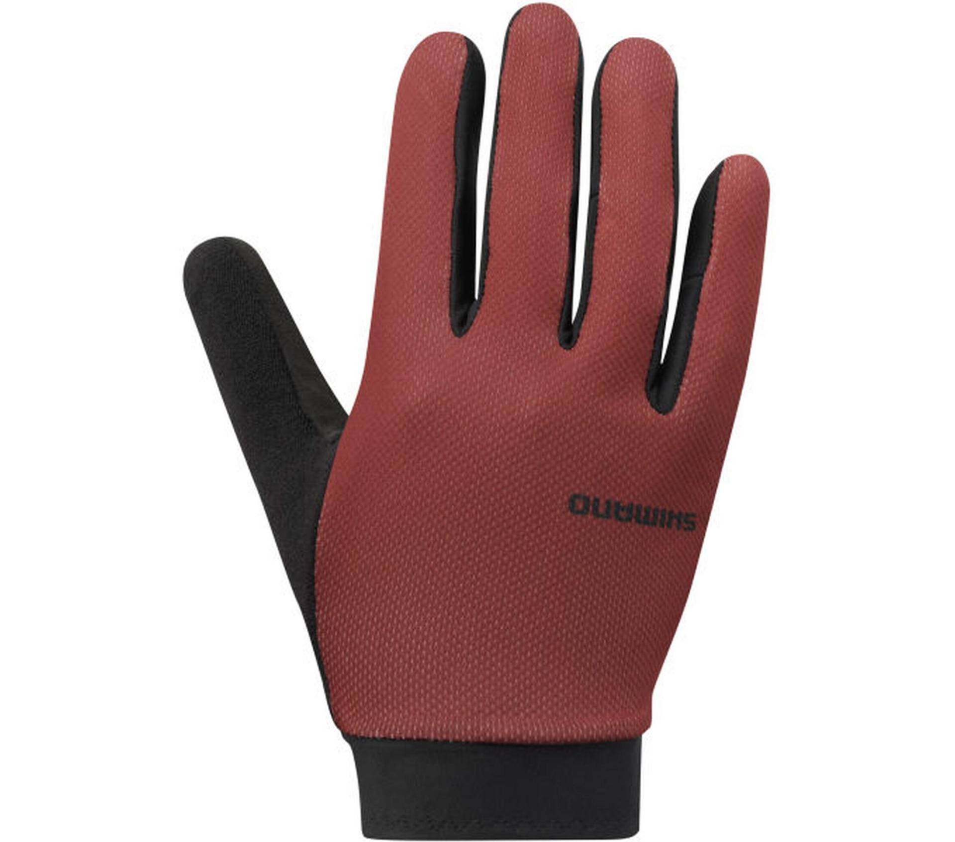 SHIMANO Fahrrad-Handschuhe EXPLORER FF.  Red von Shimano