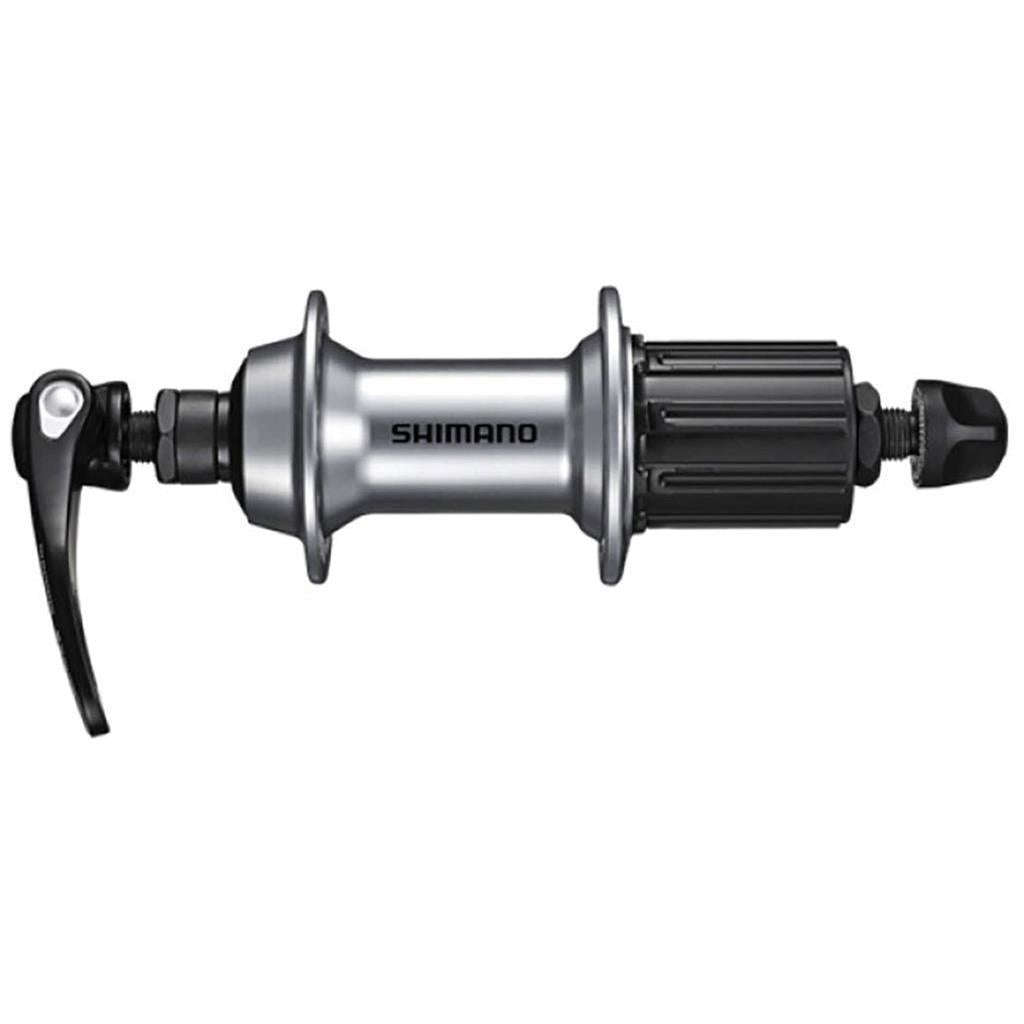 SHIMANO Hinterradnabe FH-RS400 36 Loch Schnellspanner Silber SHIMANO Hinterradnabe FH-RS400 36 Loch Schnellspanner Silber von Shimano