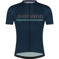 SHIMANO Logo Kurzarmtrikot, für Herren, Größe L, Radtrikot, SHIMANO Logo Kurzarmtrikot, für Herren, Größe L, Radtrikot, von Shimano