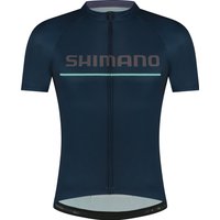 SHIMANO Logo Kurzarmtrikot, für Herren, Größe XL, Radtrikot, von Shimano