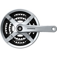 SHIMANO TOURNEY FC-TY501 Kurbel, 3 x 6-/7-/8-fach (48-38-28 Zähne) von Shimano