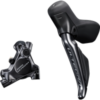 SHIMANO Ultegra Di2 ST-R8170 STI Brems-/Schalthebelkombination mit BR-R8170 Scheibenbremse J-Kit Direct SHIMANO Ultegra Di2 ST-R8170 STI Brems-/Schalthebelkombination mit BR-R8170 Scheibenbremse J-Kit Direct von Shimano