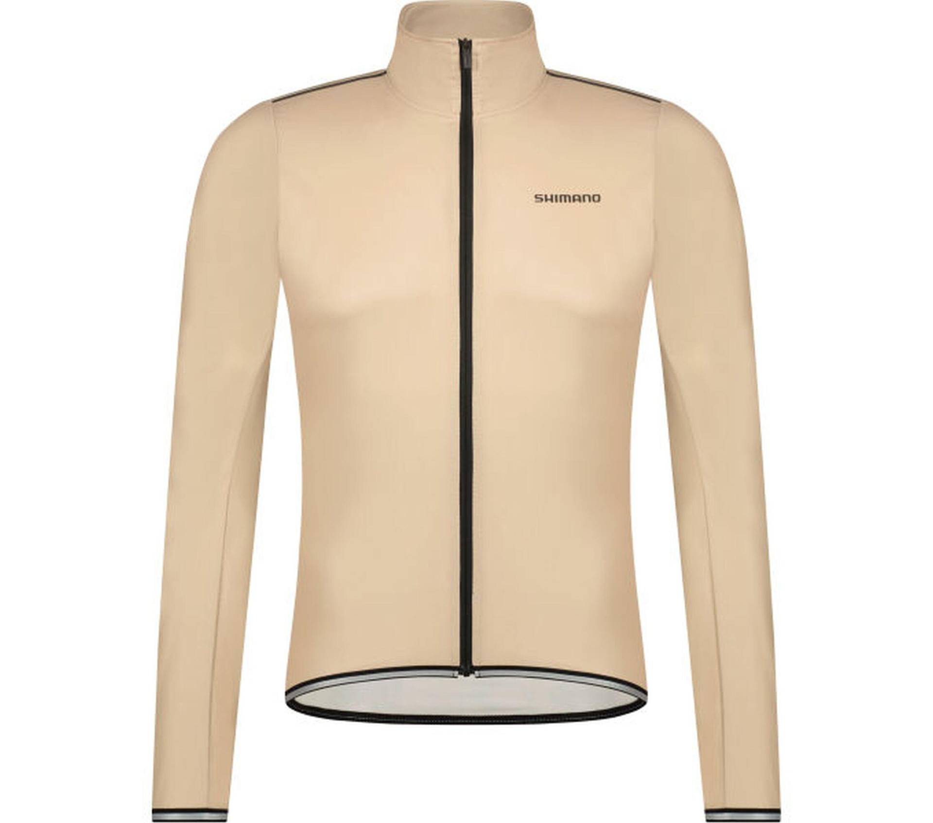 SHIMANO Windjacke EVOLVE No Season Windbreaker. Beige von Shimano