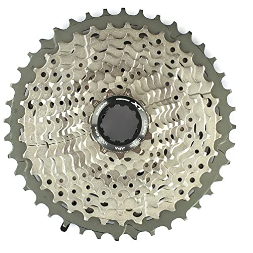 Shimano 11V.11/46 Deocre XT Fahrrad-Kassette, schwarz/silber, Einheitsgröße von SHIMANO