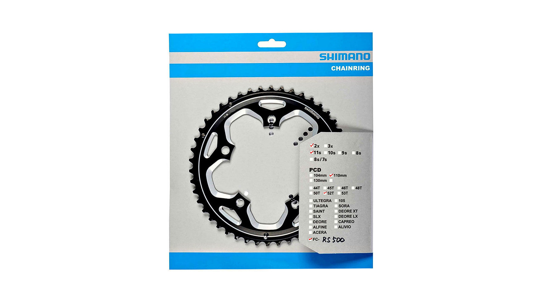 Shimano FC-RS500 Kettenblatt Shimano FC-RS500 Kettenblatt von Shimano