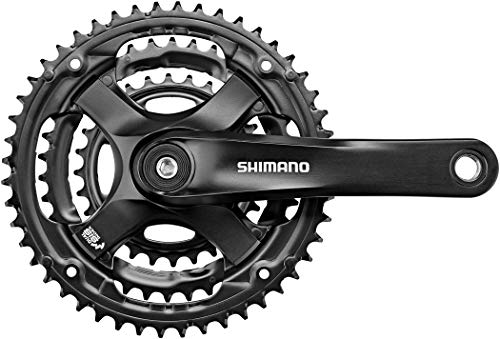 Shimano FC-TY501 Vierkant 6/7/8-fach Kurbelgarnitur, schwarz, 170 mm Shimano FC-TY501 Vierkant 6/7/8-fach Kurbelgarnitur, schwarz, 170 mm von SHIMANO