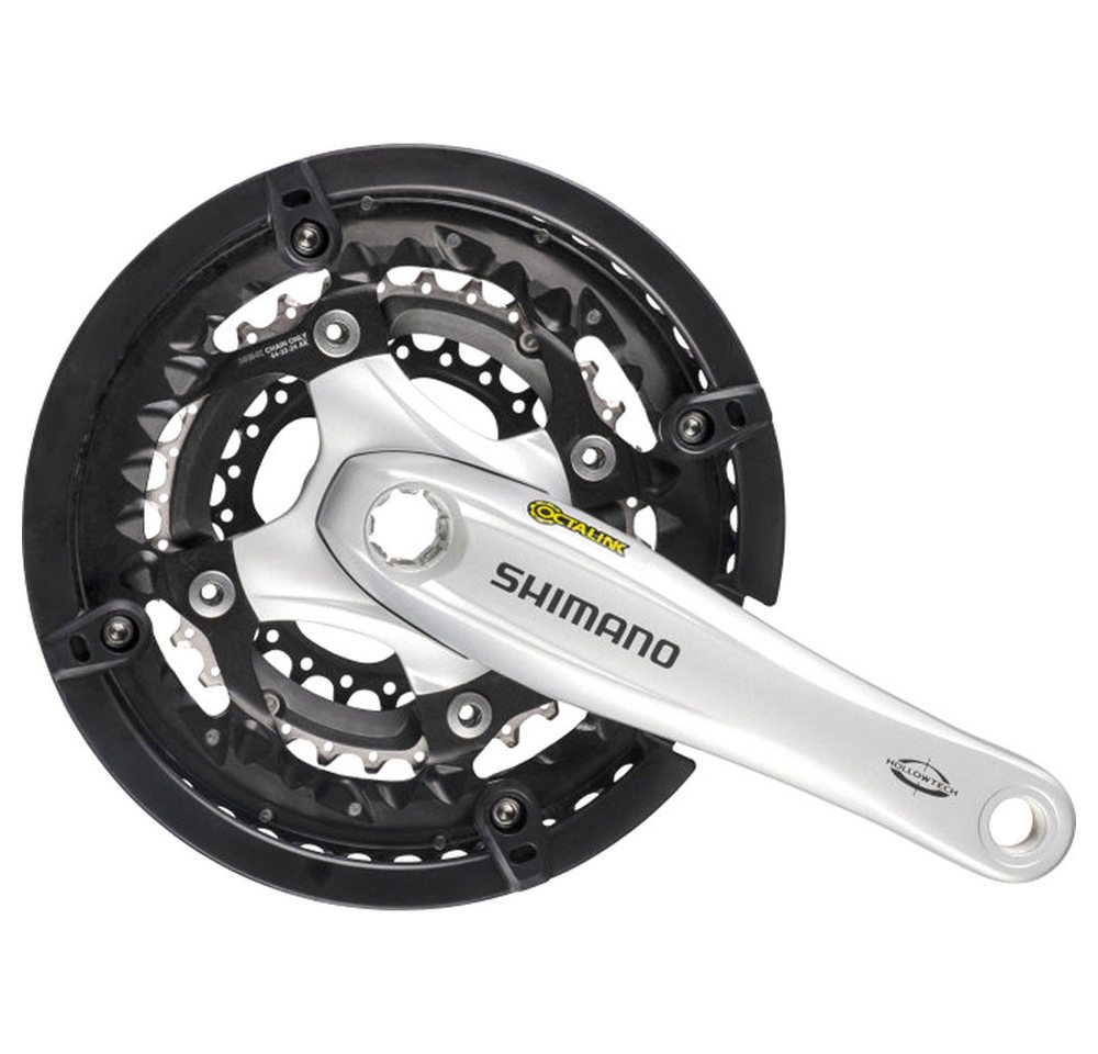 Shimano Fahrradkurbel SHIMANO Kurbel Trekking FC-T521 OCTALINK 175mm 44-32-24Z. 121mm 3x10f. von Shimano