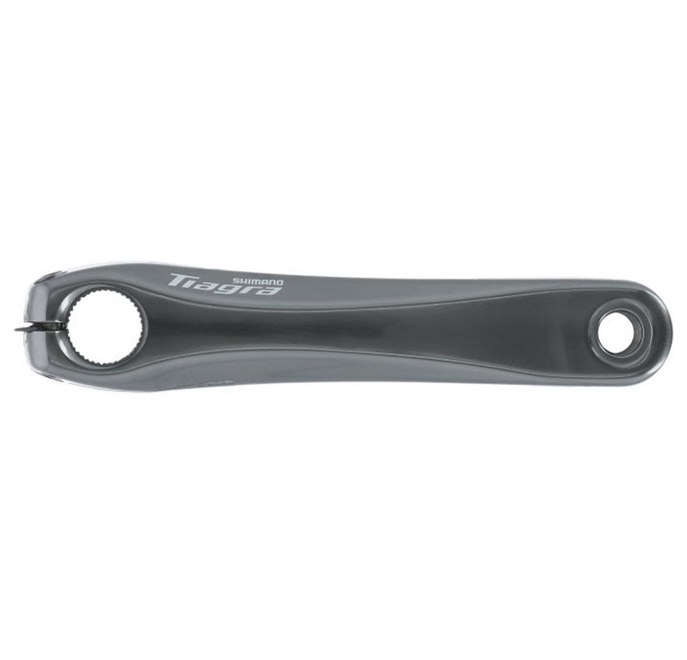 Shimano Fahrradkurbel SHIMANO Kurbelarm FC-4700 175mm Links silber Fahrrad von Shimano