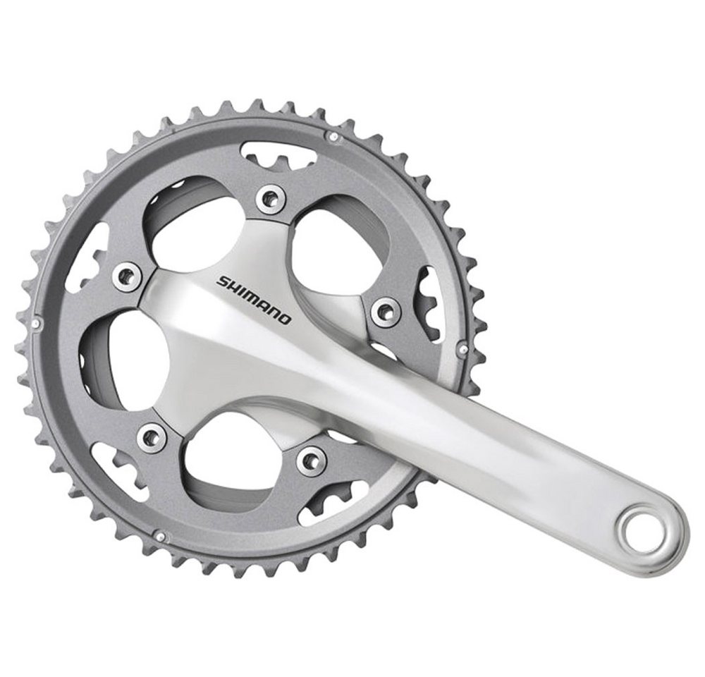 Shimano Fahrradkurbel SHIMANO Kurbelgarnitur Cyclocross FC-CX50 170mm 46-36Z. 2x10f. silber Shimano Fahrradkurbel SHIMANO Kurbelgarnitur Cyclocross FC-CX50 170mm 46-36Z. 2x10f. silber von Shimano