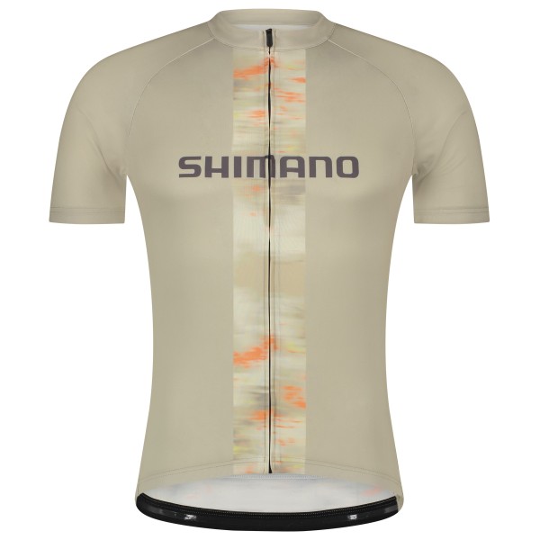 Shimano - Logo Short Sleeves Jersey - Radtrikot Gr XXL beige Shimano - Logo Short Sleeves Jersey - Radtrikot Gr XXL beige von Shimano