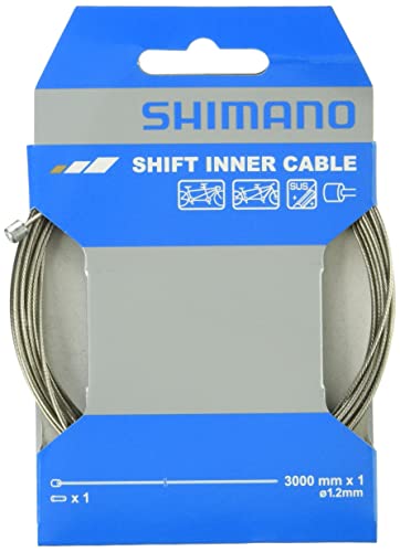Shimano Unisex-Adult Schaltzug Tandem Extralang Fahrradkabel, Mehrfarbig, One size von SHIMANO