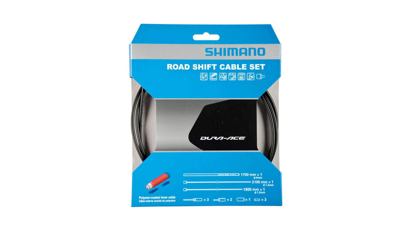 Shimano Schaltzugset Road Polymer Shimano Schaltzugset Road Polymer von Shimano