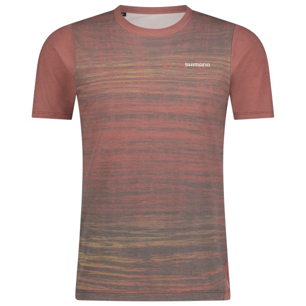 Shimano - Spazio Short Sleeves Jersey Printed - Radtrikot Gr XL braun Shimano - Spazio Short Sleeves Jersey Printed - Radtrikot Gr XL braun von Shimano
