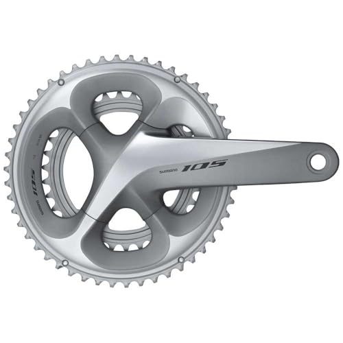 Shimano Unisex – Erwachsene 105 Kettenradgarnitur, Silber, Einheitsgröße Shimano Unisex – Erwachsene 105 Kettenradgarnitur, Silber, Einheitsgröße von SHIMANO