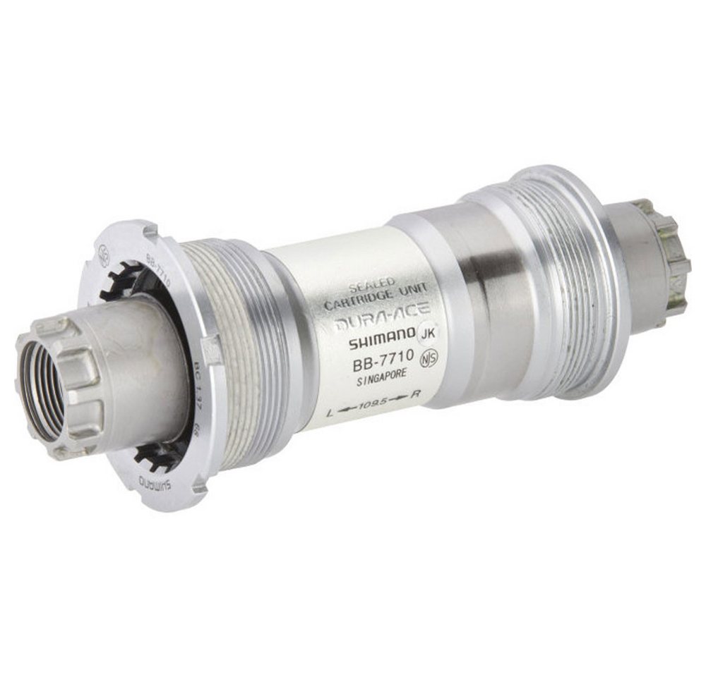 Shimano Zahnkranz SHIMANO Innenlager DURA-ACE TRACK BB-7710 OCTALINK 68mm BSA BC 1.37 10 Shimano Zahnkranz SHIMANO Innenlager DURA-ACE TRACK BB-7710 OCTALINK 68mm BSA BC 1.37 10 von Shimano